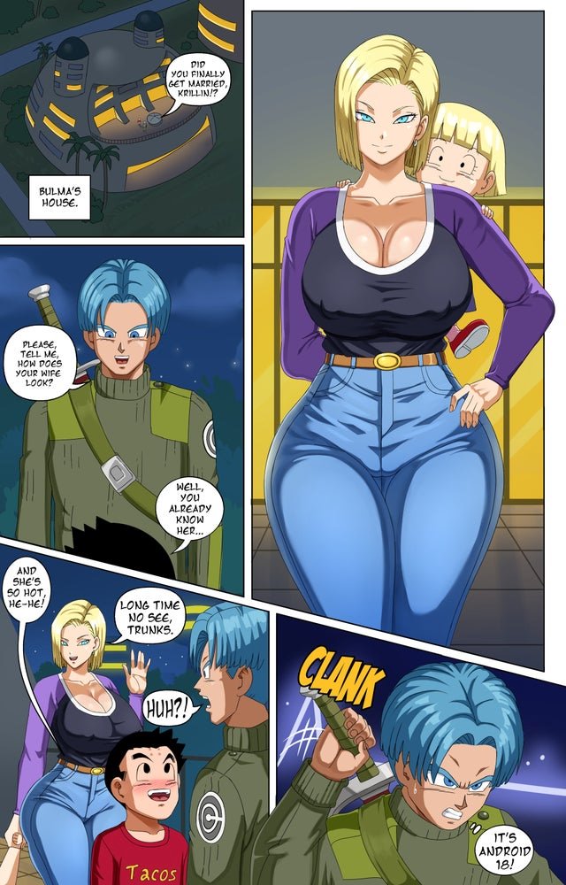 Android 18 y Trunks - Pink Pawg 1